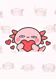 ゆるキモかわウーパールーパー きせかえのメイン画像