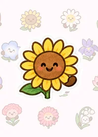 にっこりお花のきせかえのメイン画像