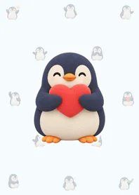3Dペンギンのやさしい毎日 着せかえのメイン画像