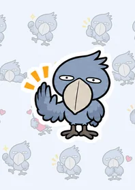 ゆるキモかわハシビロコウ きせかえのメイン画像
