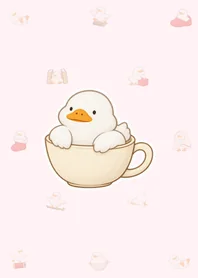 絵本のアヒル 着せかえ|ピンクのメイン画像