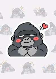 ゆるキモかわゴリラ きせかえのメイン画像