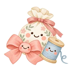 大人かわいいハンドメイド販売スタンプのメイン画像