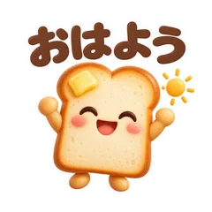 焼きたてトーストの朝と夜のメイン画像
